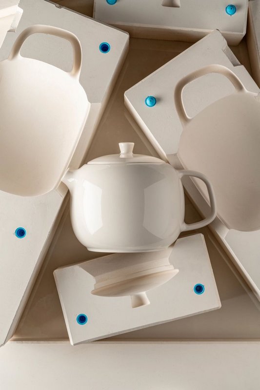 Revol Madeleine Dessertteller D21.5cm H2.5cm alabaster weiss 
