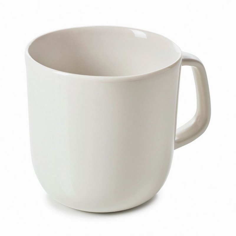 Revol Madeleine Kaffeebecher D9cm H9.5cm D33cl alabaster weiss 