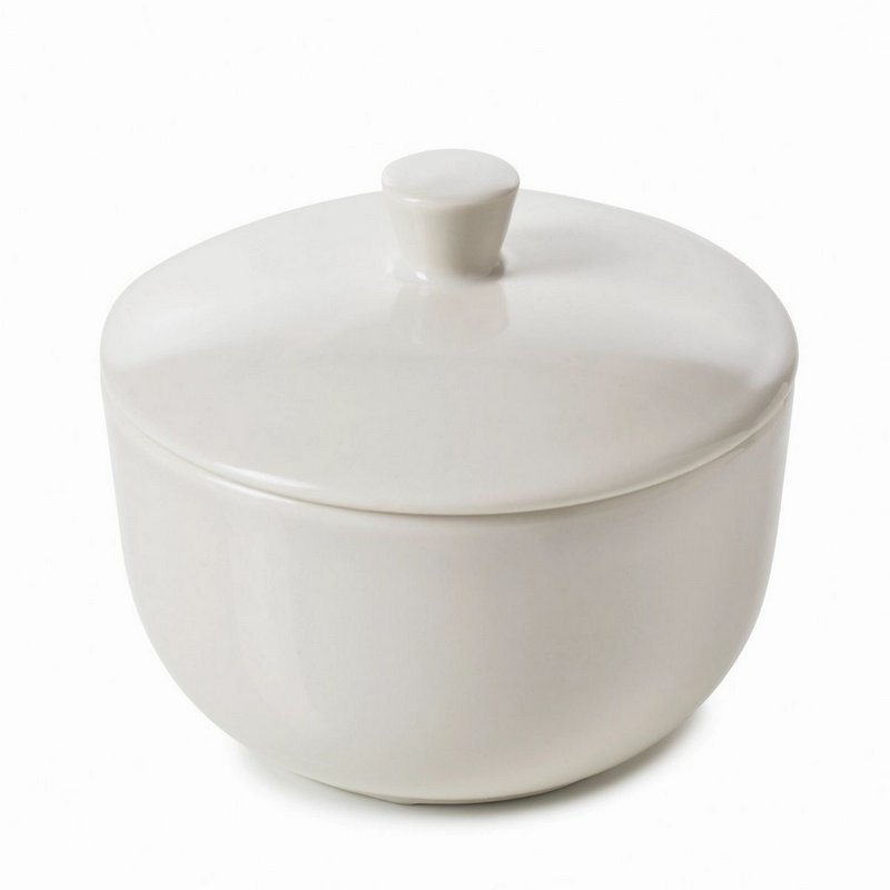 Revol Madeleine Zuckerdose D9cm H7.4cm 15cl alabaster weiss 
