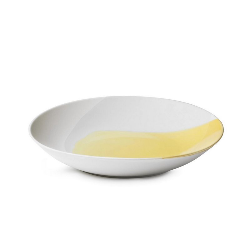 Revol Confluence Coupteller D24cm 100ml safran alabaster weiss 