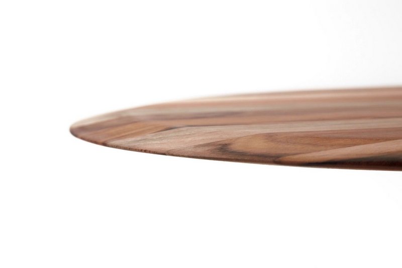 teakhaus Servierbrett Canoe Pizza M mit Griff 
