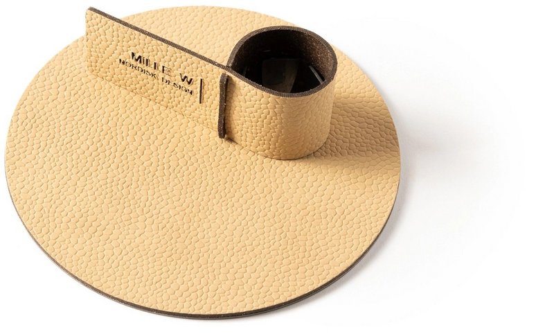 MiLLE W Kerzenhalter L beige 
