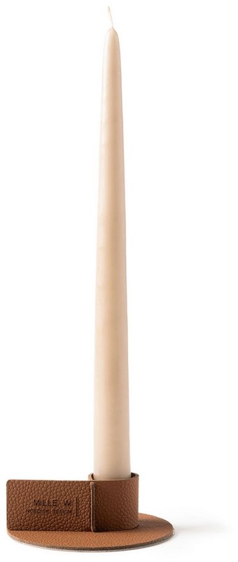MiLLE W Kerzenhalter S cognac 