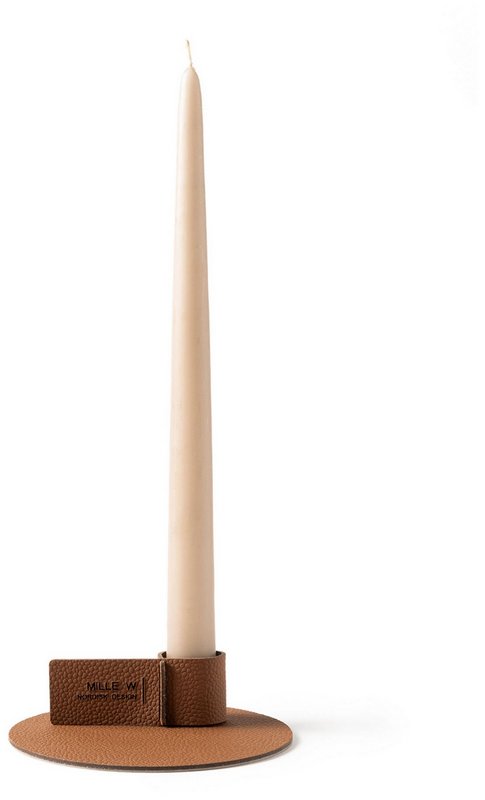MiLLE W Kerzenhalter L cognac 