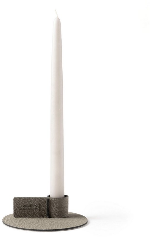 MiLLE W Kerzenhalter L grau 