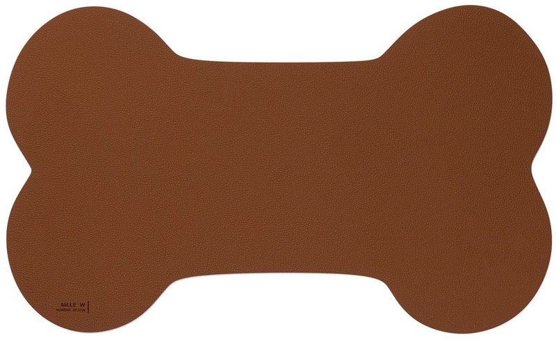 MiLLE W Napfunterlage Hund M cognac 