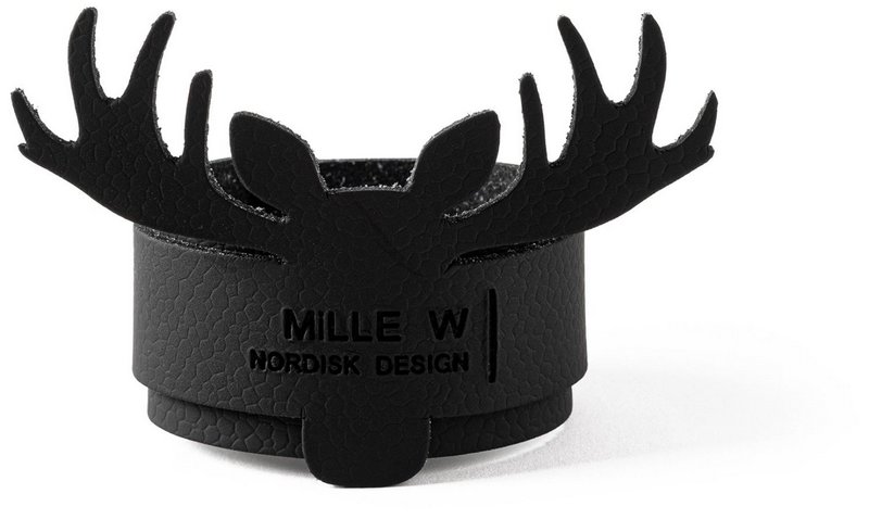 MiLLE W Serviettenring Elch schwarz 