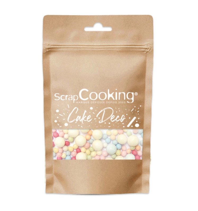Scrap Cooking Zuckerstreusel Perlen bunt 