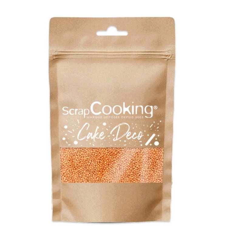 Scrap Cooking Zuckerstreusel Perlen gold 