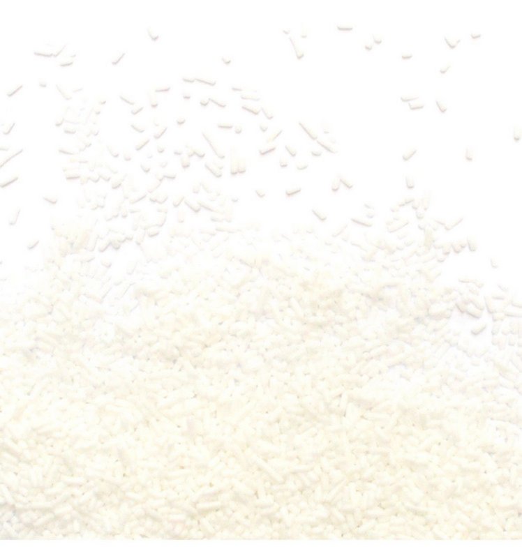 Scrap Cooking Zuckerstreusel Konfetti weiss 