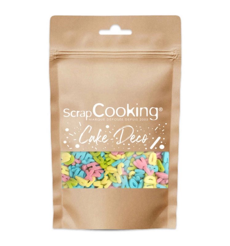 Scrap Cooking Zuckerstreusel Alphabet 