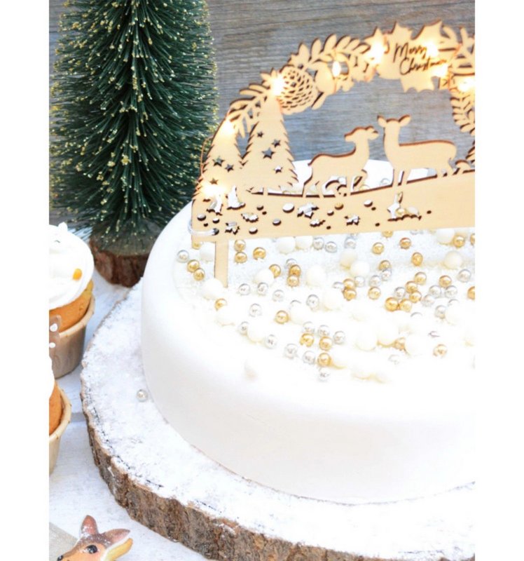 Scrap Cooking Zuckerstreusel Perlen gold silber weiss 