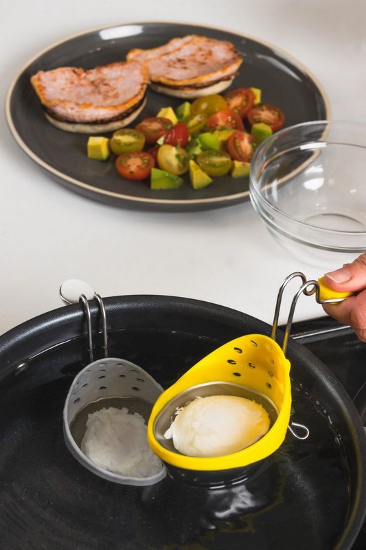Cuisipro Eier-Pochierer Deluxe 2er Set 