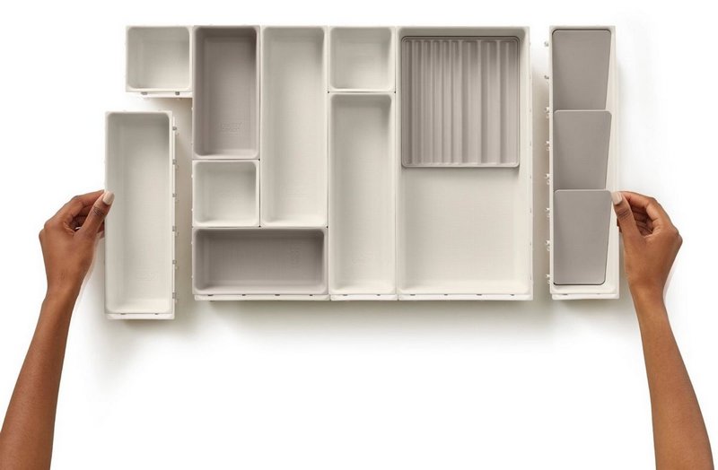 Joseph Joseph Viva 12 tlg. Makeup Organiser Set Shell 