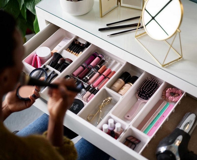 Joseph Joseph Viva 12 tlg. Makeup Organiser Set Shell 