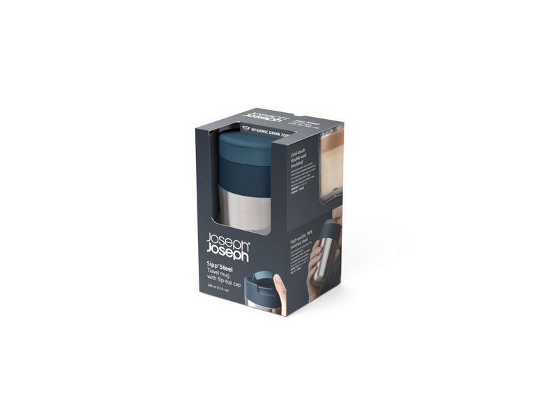Joseph Joseph Sipp Travel Mug 340ml edelstahl 