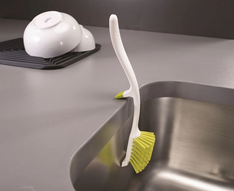 JosephJoseph Reinigungsbürste Edge Dish grün 