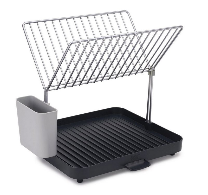 Joseph Joseph Y-Rack Geschirrabtropfständer m. Gitter grau 
