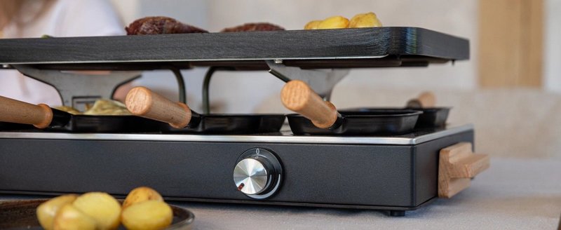 Boska Party Raclette für 8 Personen Buche 