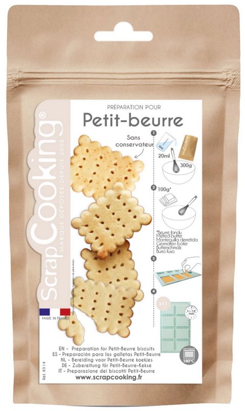 Scrap Cooking Fertigmischung Petit-Beurre Biscuit 
