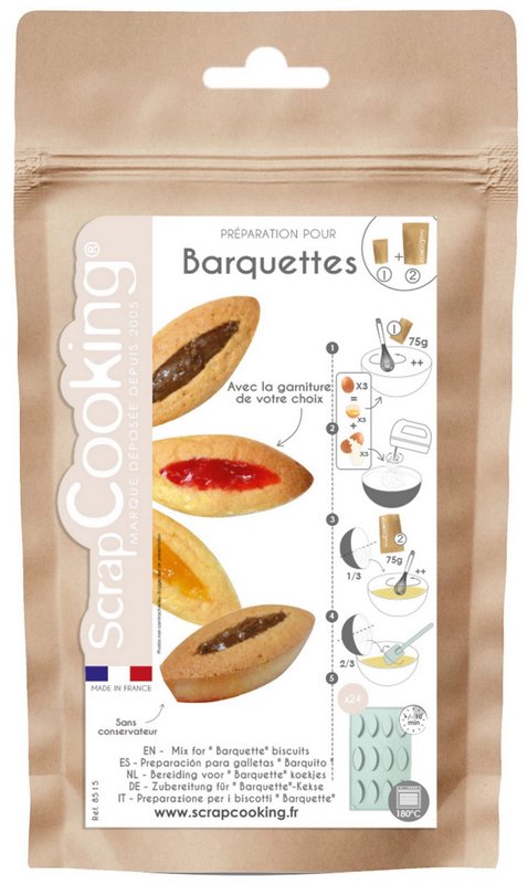 Scrap Cooking Fertigmischung Barquettes 