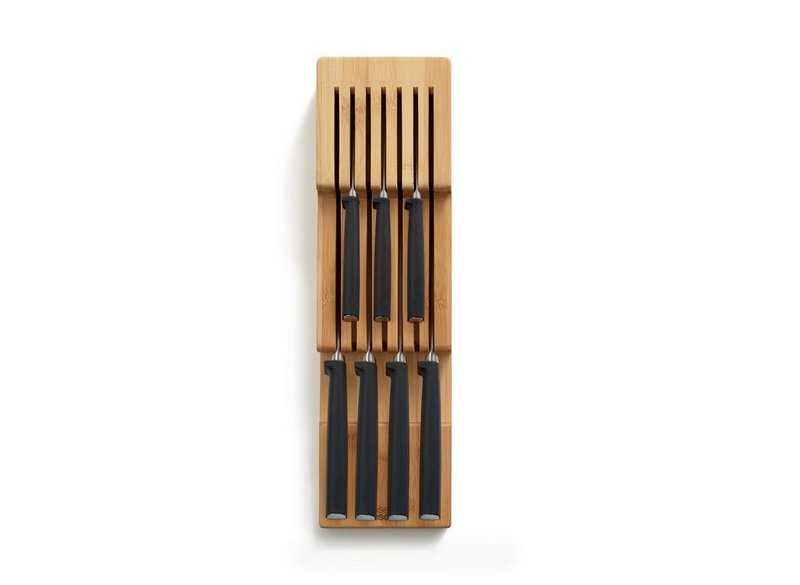 JosephJoseph Messerliege DrawerStore Bamboo mit zwei Ebenen Bambus 