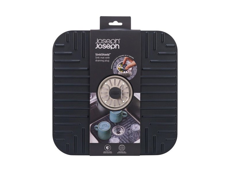 Joseph Joseph SinkShield Abtropfmatte mit Abfluss S 