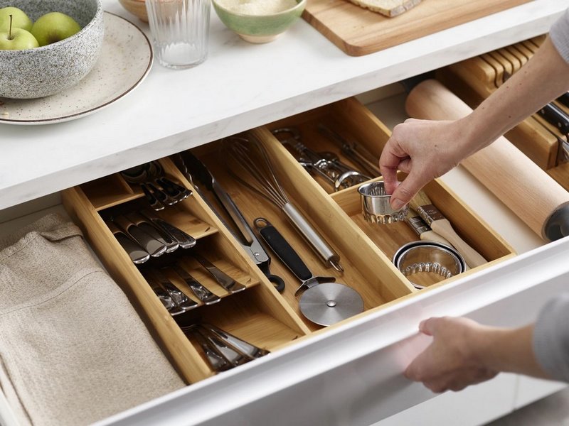 JosephJoseph Besteckkasten DrawerStore Bamboo 