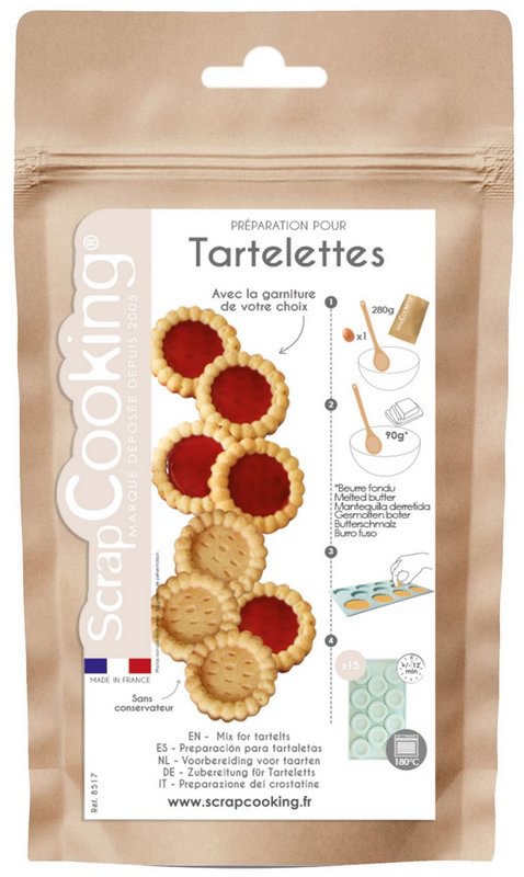 Scrap Cooking Fertigmischung Tartlet 