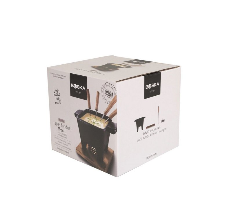 Boska Tapas Fondue Nero L 