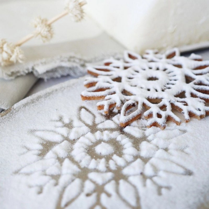 Scrap Cooking Farbpulver Schneepulver samtig glitzernd 