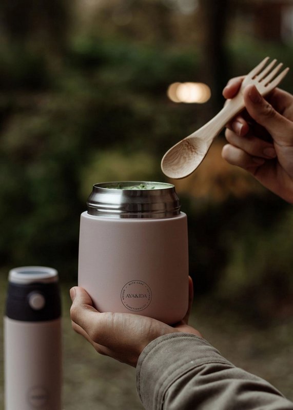AYAIDA Foodie Lunch Box Soft Rose 