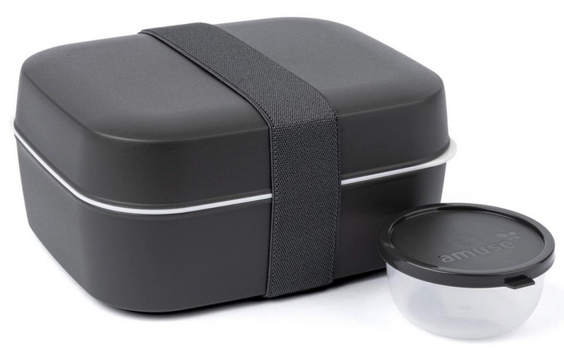 Amuse Lunchbox charcoal 