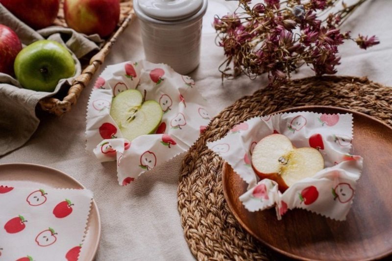 Nuts Bienenwachs Wraps Apfel 