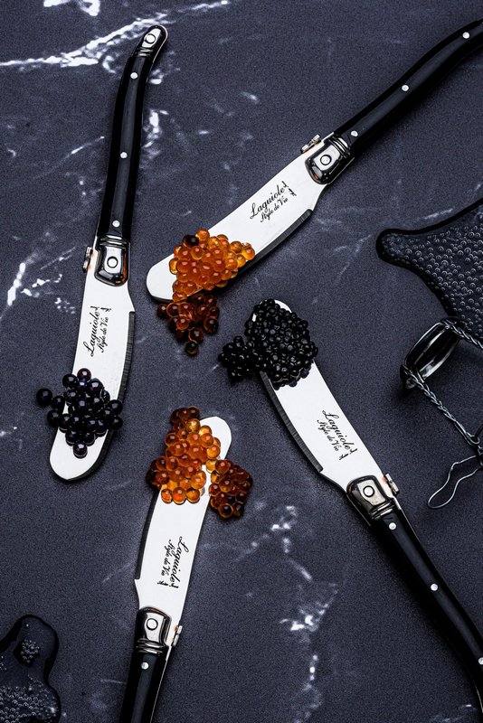 Laguiole Style de Vie Laguiole Premium Line Buttermesser schwarz 