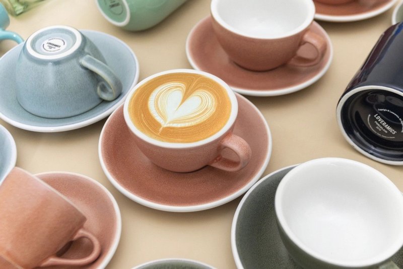 Loveramics Egg Kaffeetasse 200ml Zinnoberrot 