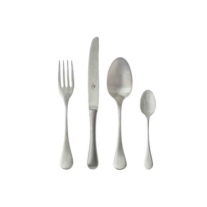 Costa Nova Antigo Besteckset silber matt 
