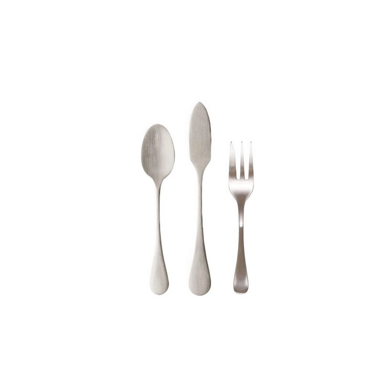 Costa Nova Antigo Apero Besteckset silber matt 