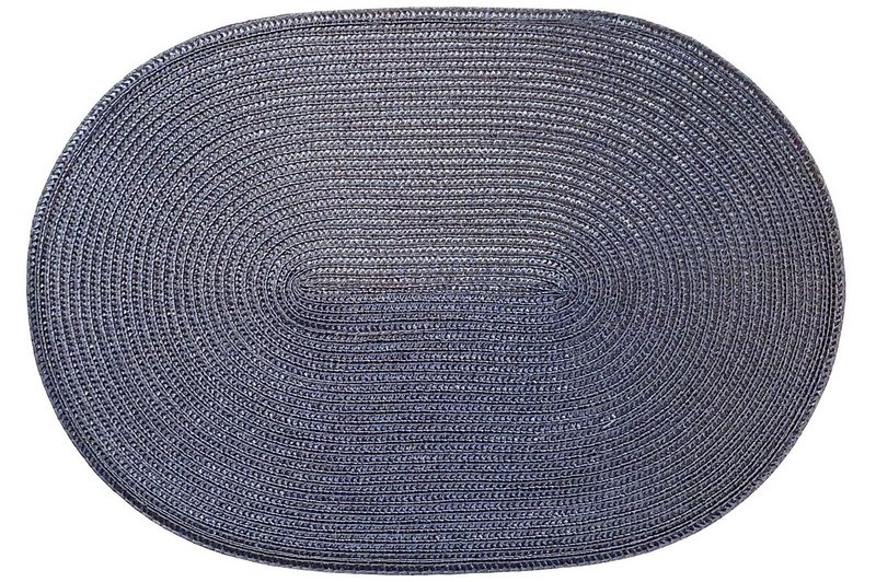 Tischset oval anthrazit 