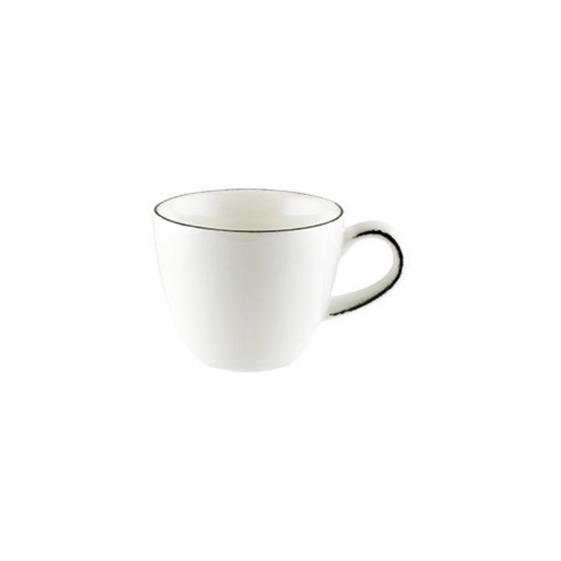 Bonna Espressotasse Retro Black Rita weiss 
