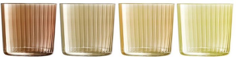 LSA 4er Set Gems Gobelet 310ml bernstein assort. 