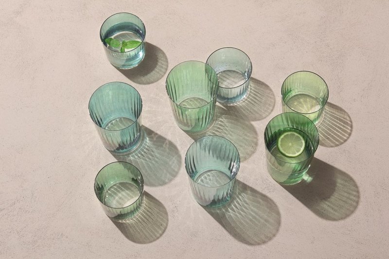 LSA 4er Set Gems Gobelet 310ml Jadegrün assort. 