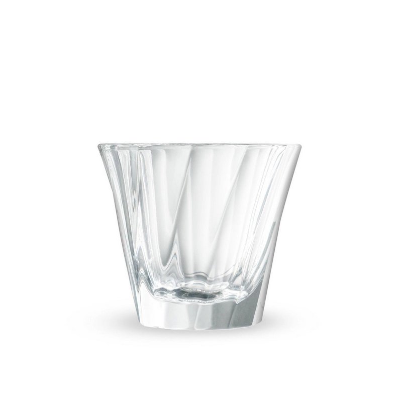 Loveramics Twisted Cortado Glas 120ml klar 