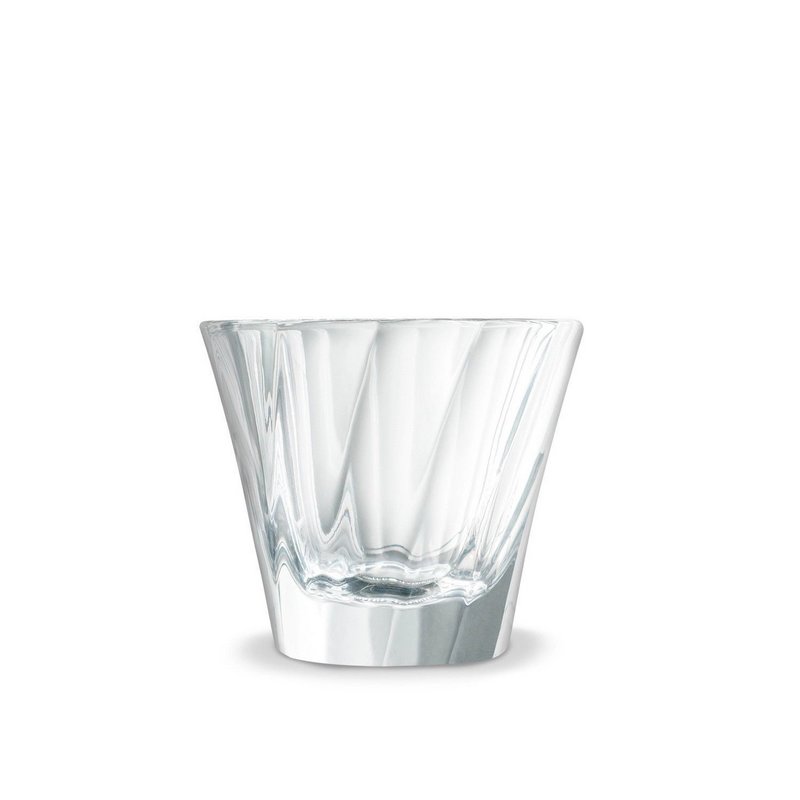 Loveramics Twisted Espresso Glas 70ml klar 
