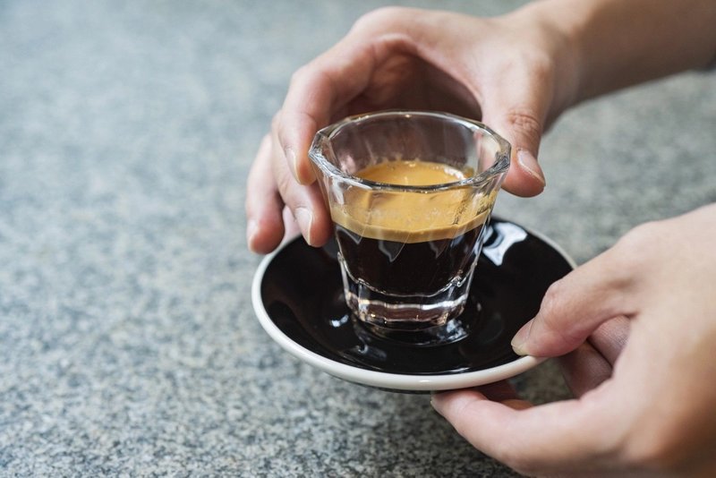 Loveramics Twisted Espresso Glas 70ml klar 