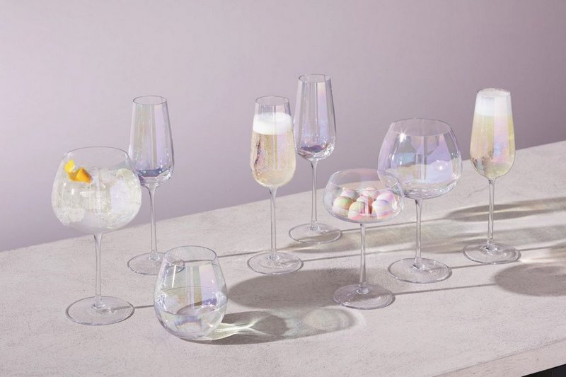 LSA 4er Set Pearl Becher 425ml - perlmutt 