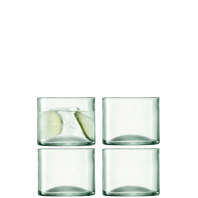LSA 4er Set Canopy Becher Klein 270ml - recy. Optik 