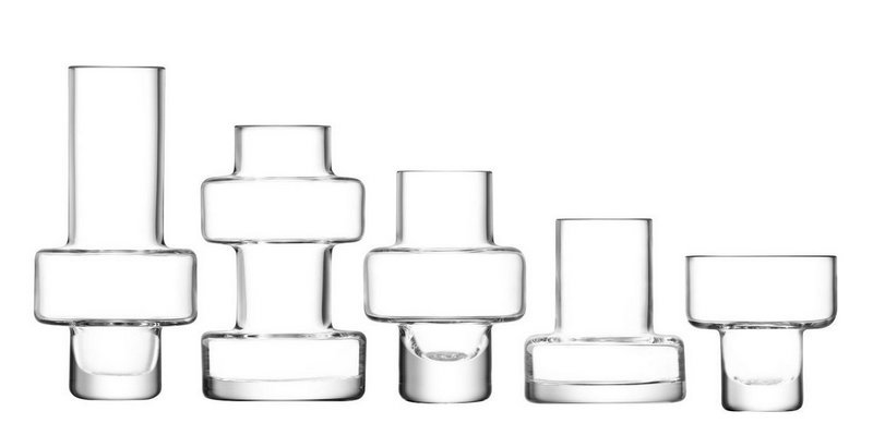 LSA 5er Set Metropole Mini Vasen 
