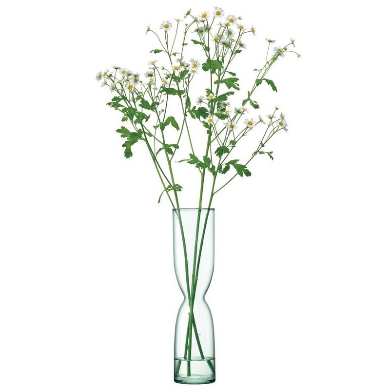 LSA Canopy Trio Vase Set H25cm H30cm H35cm recy. Optik 