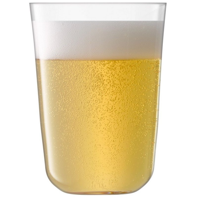 LSA 4er Set Arc Becher 550ml klar 